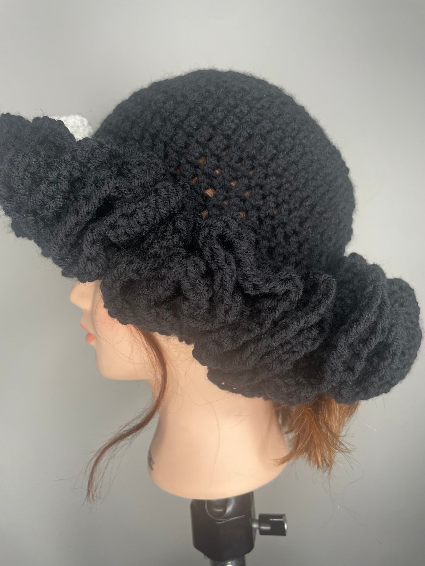 Cruella Ruffle Hat