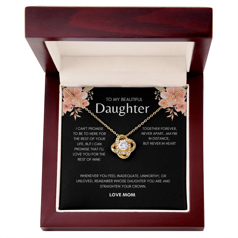 To My Daughter | Love Knot Necklace | Gifts For Daughter