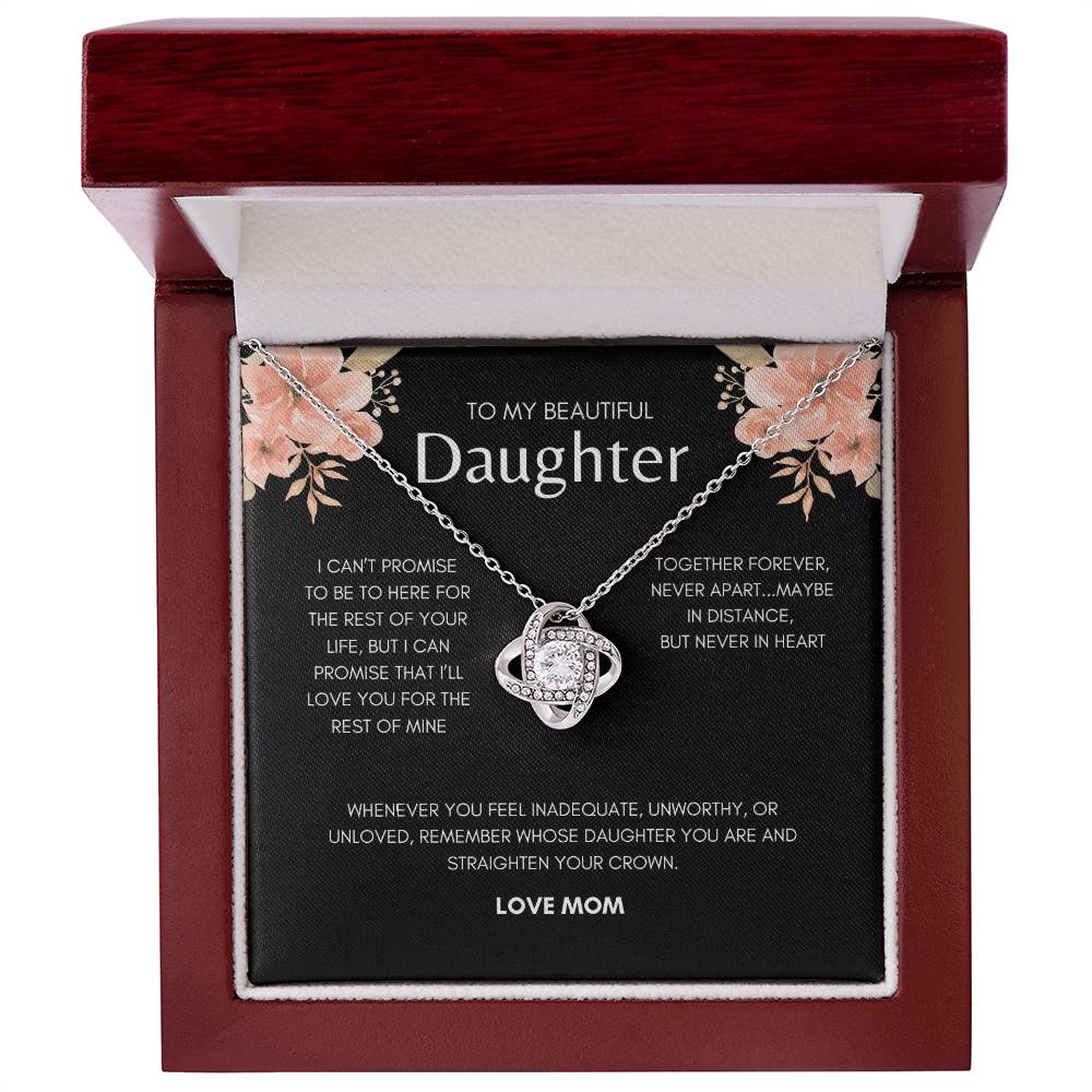 To My Daughter | Love Knot Necklace | Gifts For Daughter