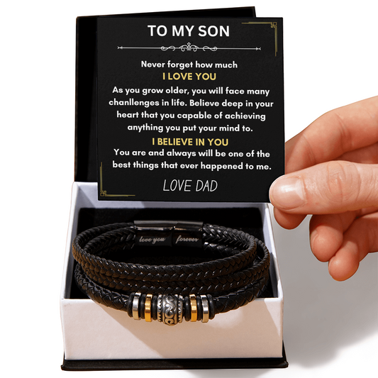 To My Son | Never Forget | Love You Forever | Gifts for Son