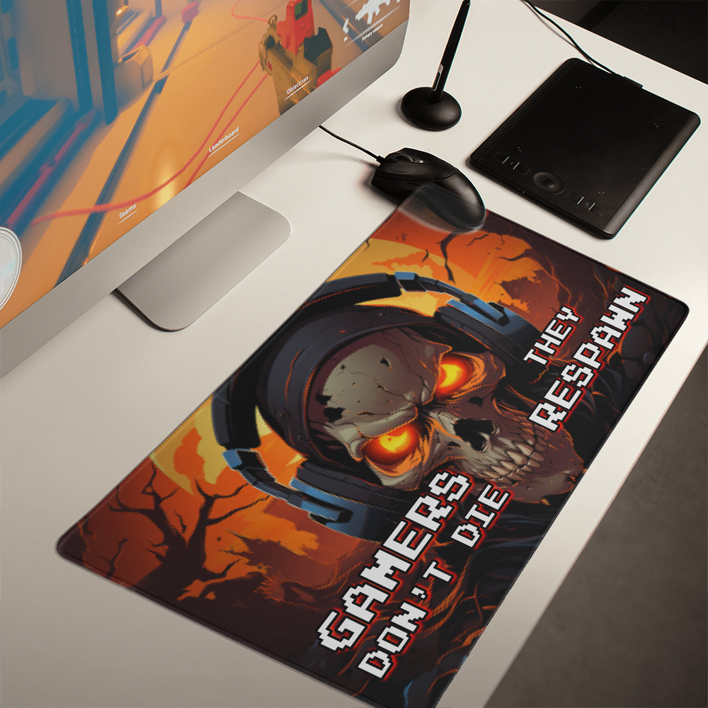 Skull Head | Gaming Mat | Gifts for Dad/Son