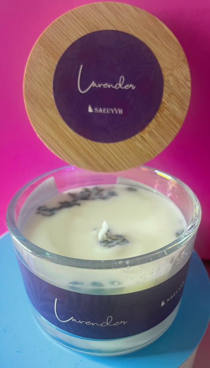 Lavender  scented candle