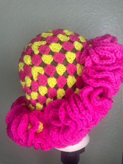 Pink Lemonade Ruffle Hat