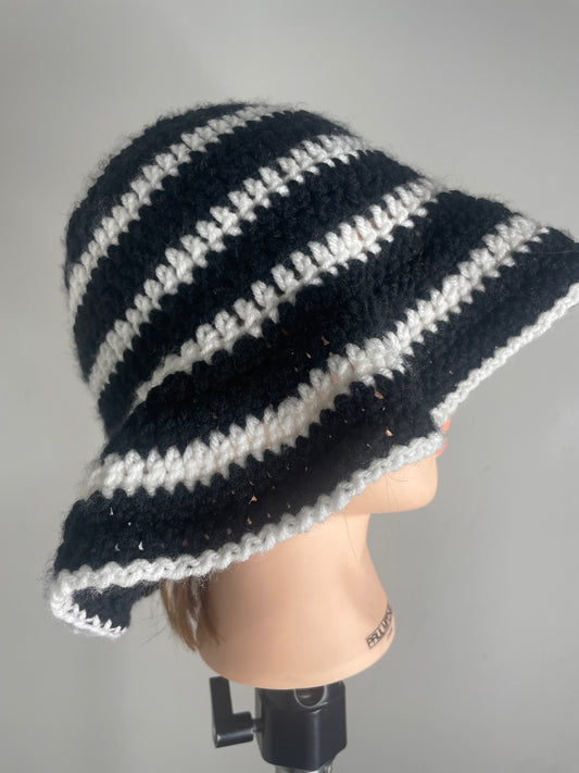 Stripe Bucket Hat