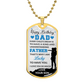 HBD Dad - Son | Dog Tag | Gifts for Dad