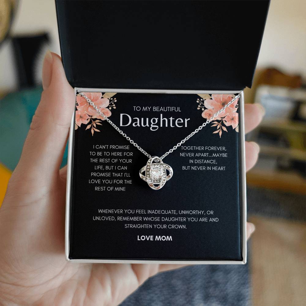 To My Daughter | Love Knot Necklace | Gifts For Daughter