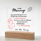 Mommy To Be | LED Square Plaque | Gifts For Mom